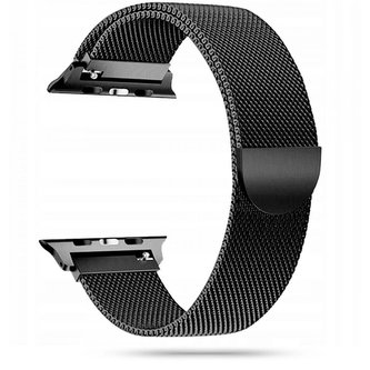 Tech-protect řemínek Milánský tah pro Apple Watch 42/44mm, černý