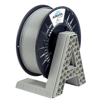 AURAPOL PLA 3D Filament Šedá 1 kg 1,75 mm