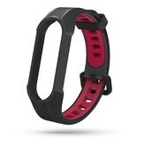 Tech-Protect náhradní náramek Armour pro Xiaomi mi band 5/6, černo červený