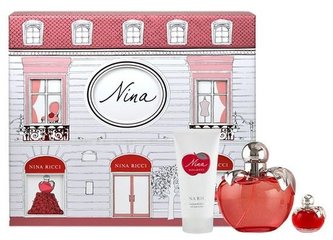 Nina Ricci Nina toaletní voda 50 ml + tělové mléko 100 ml + toaletní voda 4 ml