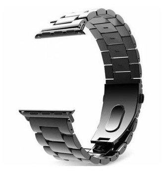 Tech-Protect Stainless ocelový řemínek pro Apple Watch 2/3/4/5/6/SE (42/44mm), Black