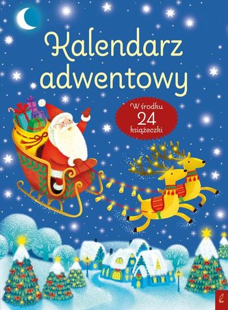Kalendarz adwentowy niebieski Kalendarz adwentowy niebieski