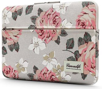 Canvaslife pouzdro na notebook 13"-14" White Rose (9109811)