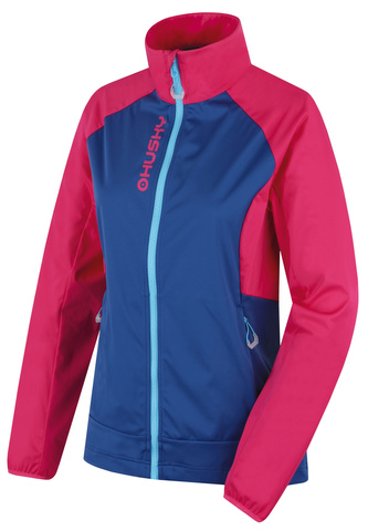 Dámská softshell bunda Suli L pink/blue - XXL