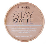 Rimmel London Stay Matte Pudr 14 g 004 Sandstorm pro ženy