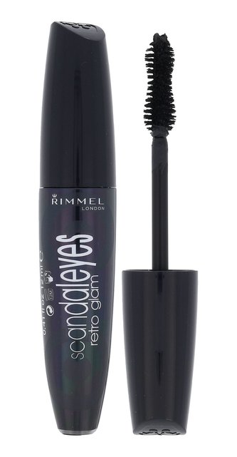 Rimmel London Scandal Eyes Retro Glam Řasenka 12 ml 003 Extreme Black pro ženy