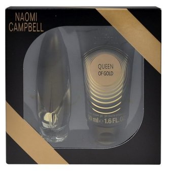 Naomi Campbell Queen Of Gold toaletní voda 15 ml + sprchový gel 50 ml