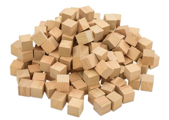 BETZOLD Set dřevěných kostek v boxu, 150 kusů
