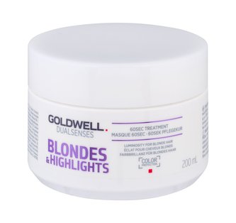 Goldwell Dualsenses Blondes Highlights Maska na vlasy 60 Sec Treatment 200 ml pro ženy