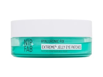 NIP+FAB Hydrate Maska na oči Hyaluronic Fix Extreme4 Jelly Eye Patches 1 balení pro ženy