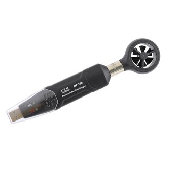 Datalogger pro měření rychlosti větru 32000 záznamů, 2s-24h