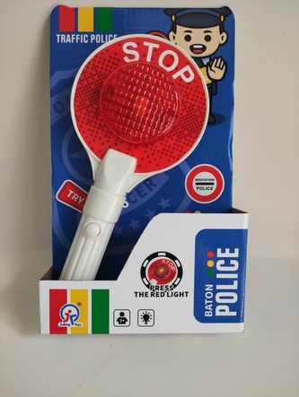 Policejní plácačka se světlem 23 cm