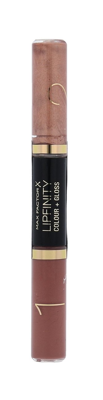 Max Factor Lipfinity Rtěnka Colour + Gloss 2x3 ml 600 Glowing Sepia pro ženy