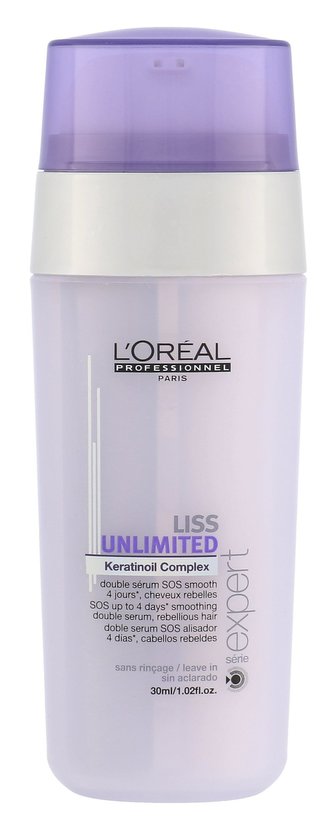 L´Oréal Professionnel Série Expert Sérum na vlasy Liss Unlimited 30 ml Double Serum pro ženy