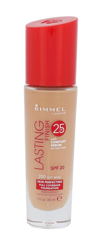 Rimmel London Lasting Finish Makeup 25hr SPF20 30 ml 200 Soft Beige pro ženy