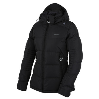 Dámská plněná zimní bunda Norel L black - L Dámská plněná zimní bunda Norel L black - L