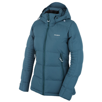 Dámská plněná zimní bunda Norel L dark mint - M Dámská plněná zimní bunda Norel L dark mint - M