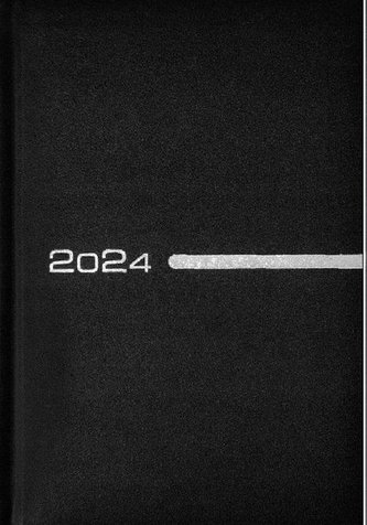 Kalendarz książkowy 2024 A5 dzienny terminarz