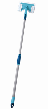 LEIFHEIT Stěrka na dlaždice a vanu FLEXIPAD EVO s teleskopickou tyčí
