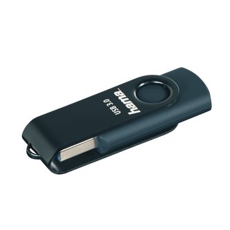 Hama USB 3.0 Flash Drive Rotate, 128 GB, 70 MB/s, petrolejová modrá Hama USB 3.0 Flash Drive Rotate, 128 GB, 70 MB/s, petrolejová modrá