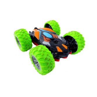 Siva RC oboustranné auto GreenWolve Stunt Car 4040 zelená