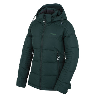 Dámská plněná zimní bunda Norel L dark green - XL - plus Dámská plněná zimní bunda Norel L dark green - XL - plus