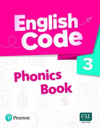English Code 3 Phonics Book with Audio & Video QR Code