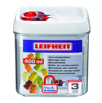 LEIFHEIT Dóza na potraviny FRESH & EASY  hranatá 400 ml