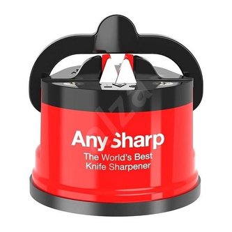 Brousek na nože červený AnySharp