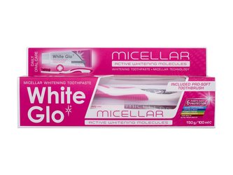 White Glo Micellar Zubní pasta 150 g unisex