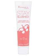 Rimmel London Stay Blushed! Tvářenka 14 ml 002 Touch Of Berry pro ženy