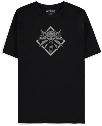 Tričko The Witcher - Wolf Medallion S