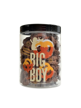 BigBoy - Preclíky v mléčné čokoládě se smetanou 330 g BigBoy - Preclíky v mléčné čokoládě se smetanou 330 g