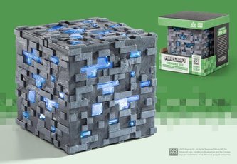 Minecraft Replika - Diamantová kostka svítící