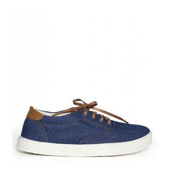 Oldcom Tenisky BROOKLYN Denim Elektrická Modrá Velikost: 40, Barva: Modrá