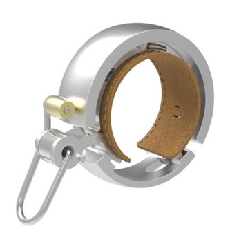 zvonek Knog Oi Bell LUXE stříbrný velký zvonek Knog Oi Bell LUXE stříbrný velký