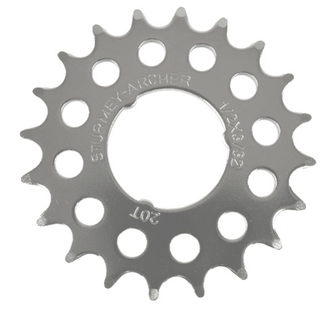 pastorek Sturmey-Archer 22z 3/32" pro 2/3/5r stříb.