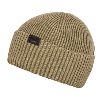 čepice unisex NAX ZOLTE zimní zelenohnědá