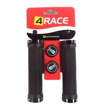 gripy 4RACE  2x Lock 130mm černé