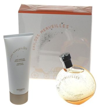 Hermes Eau Des Merveilles toaletní voda 50 ml + tělové mléko 75 ml