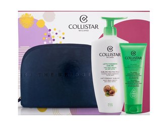 Collistar Special Perfect Body tělové mléko Sublime Melting Milk 400 ml + sprchový krém Talasso Shower Cream 100 ml+ kosmetická taštička The Bridge