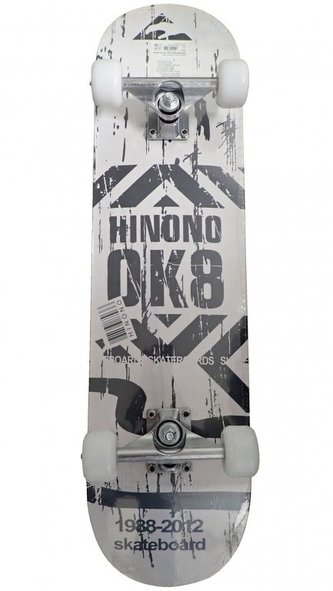 skateboard závodní s protismykem hinono
