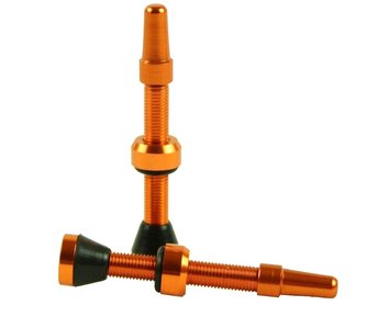 ventilek bezdušový  HAVEN alu 34mm oranžový 2ks