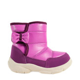 Oldcom Dětské Zimní Boty LILA Růžové Velikost: 27, Barva: Růžová