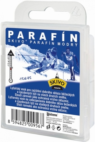 vosk Skivo parafín modrý 40g