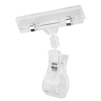 držák cenovky s klipem