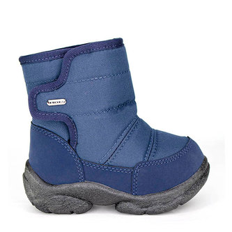 Oldcom Dětské Zimní Boty LILO Navy Velikost: 23, Barva: Modrá