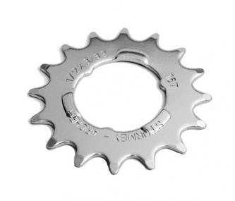pastorek Sturmey-Archer 16z 1/8" pro 2/3/5r stříbr.