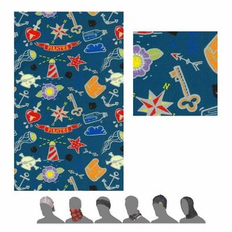 šátek roura dětský SENSOR TUBE COOLMAX IMPRESS safír