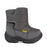 Oldcom Dětské Zimní Boty LILO Šedé Velikost: 28, Barva: Šedá